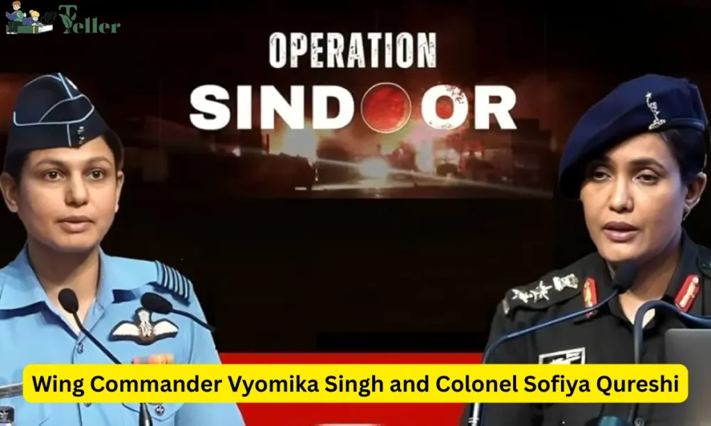Wing Commander Vyomika Singh and Colonel Sofiya Qureshi