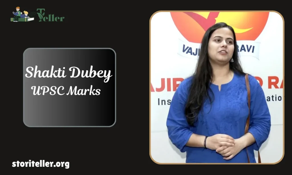 UPSC Marks of Shakti Dubey