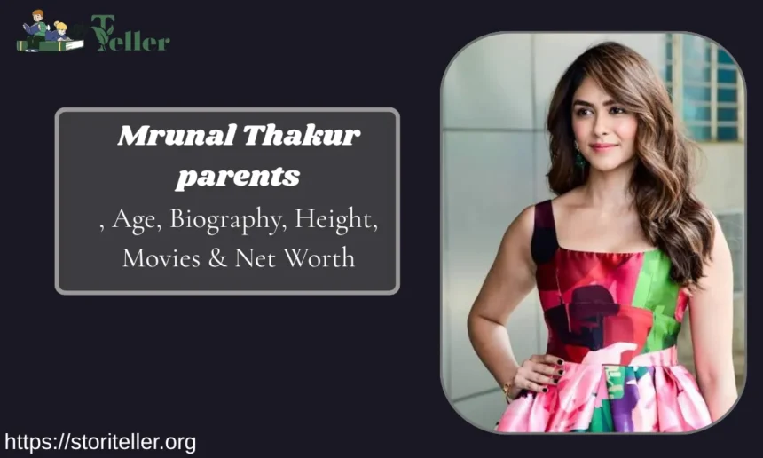 Mrunal Thakur parents